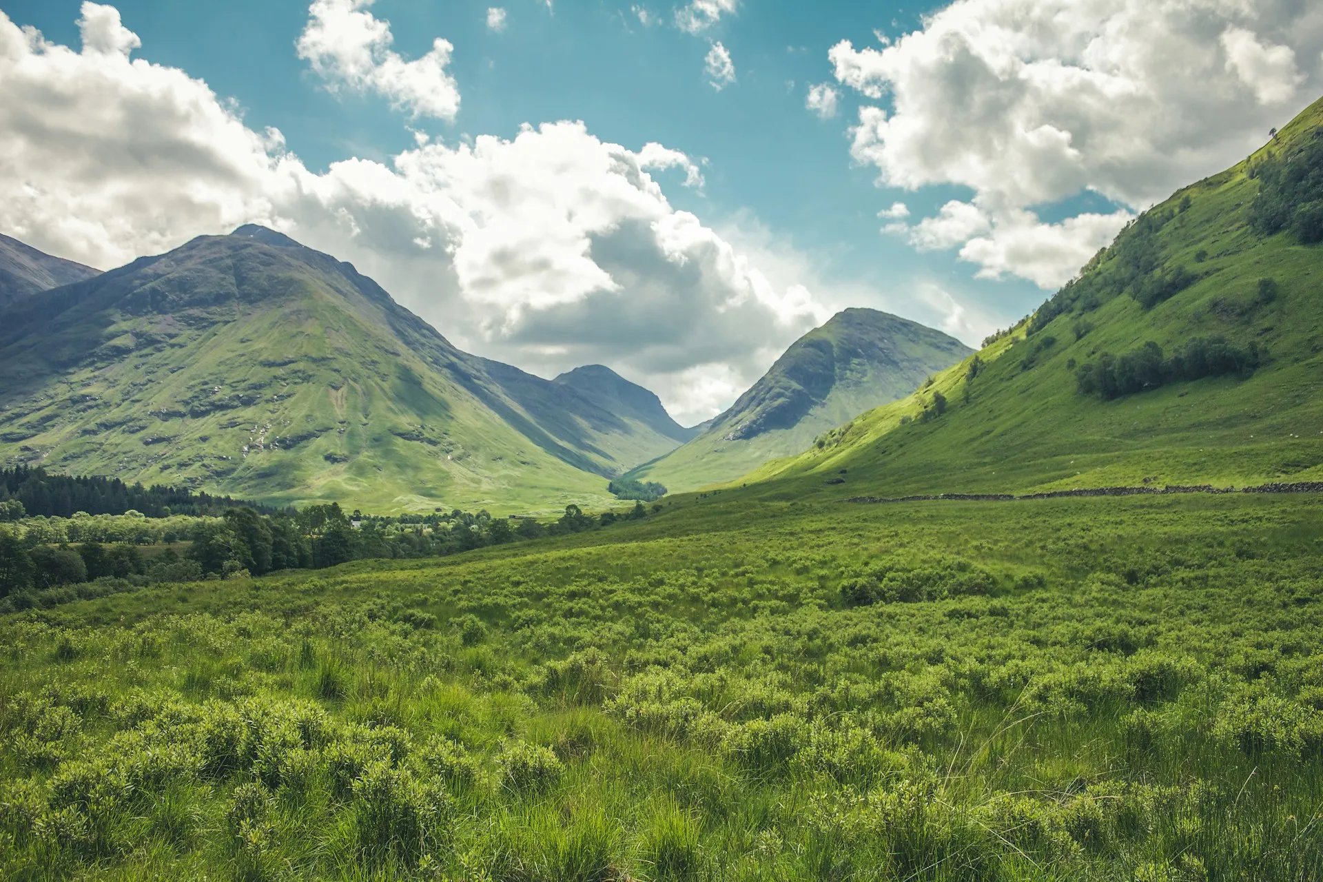 Post image: Écosse valley and mountains